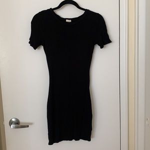 Garage Black Bodycon Dress